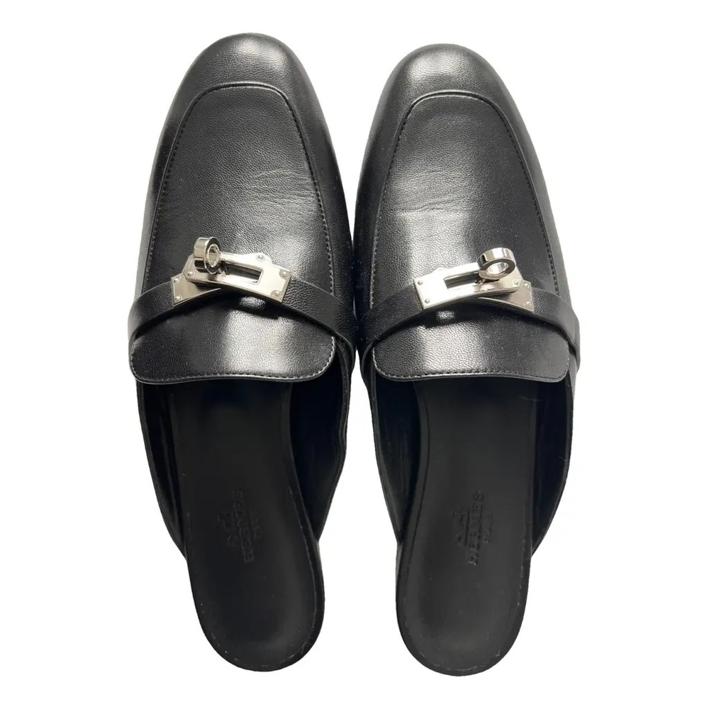 Never Worn: Hermes Oz Mule - EU 38.5 (Kelly Buckle) - Picture 3 of 6